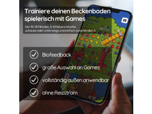 Trainiere deinen Beckenboden spielerisch mit Games